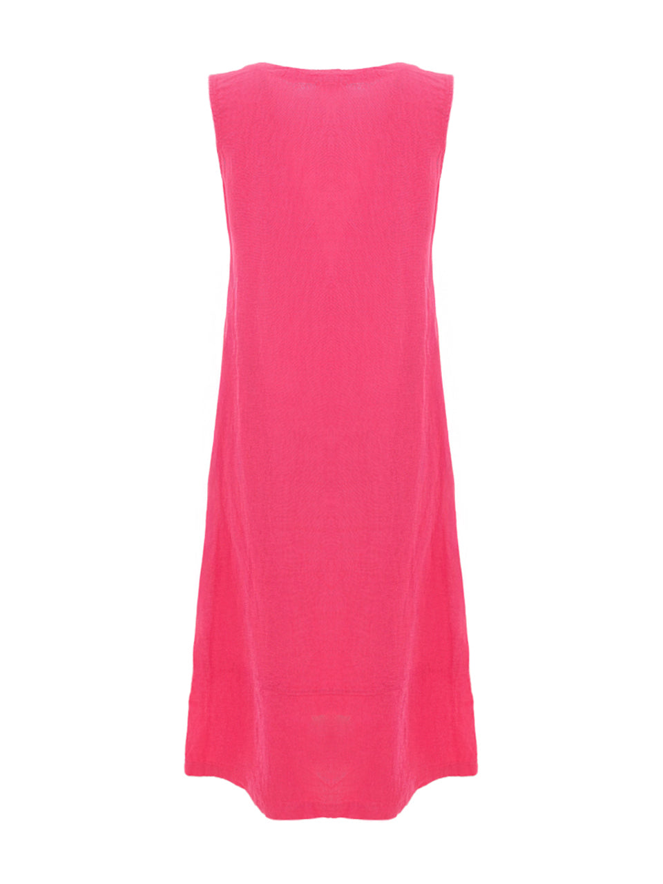 Sleeveless Solid Colour Linen Dress. Style DOLC26223