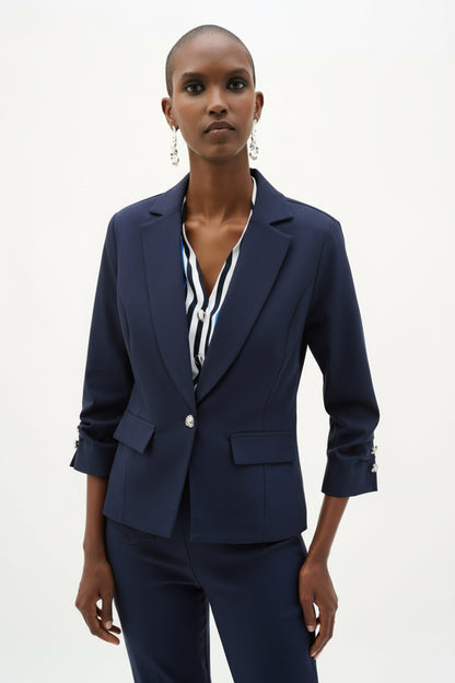 Millennium Statement Button Fitted Blazer. Style JR262235