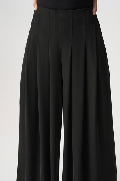 Woven Twill Wide-Leg Pants. Style JR263040