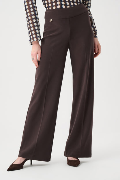 Silky Knit Wide-Leg Pull-On Pants. Style JR263074