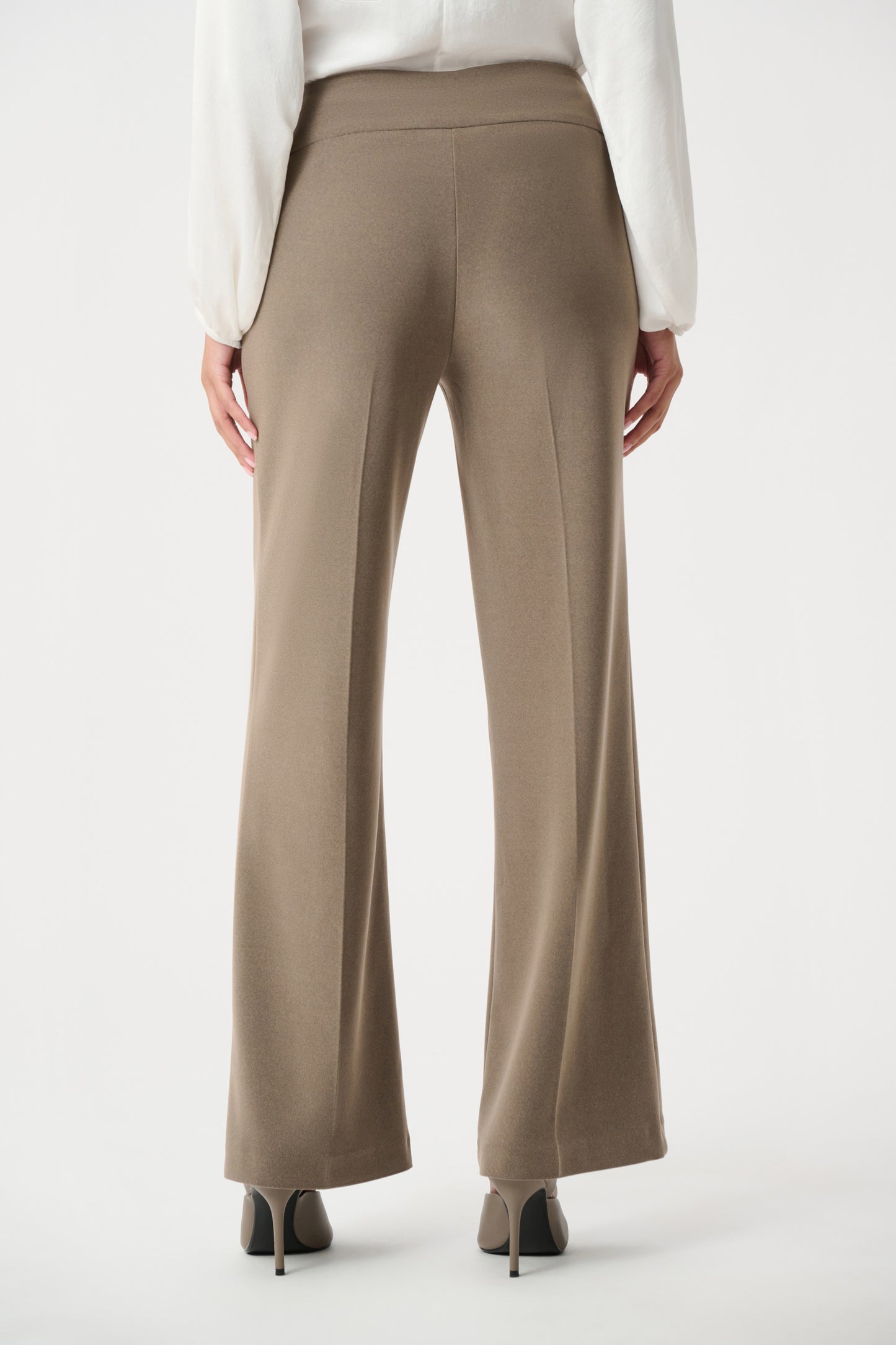 Silky Knit Wide-Leg Pull-On Pants. Style JR263074