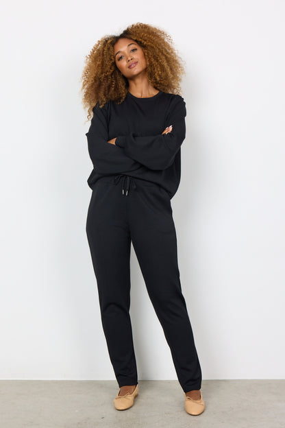 Pull-On Straight Leg Drawstring Waistband Pant. Style SOYA4F26326
