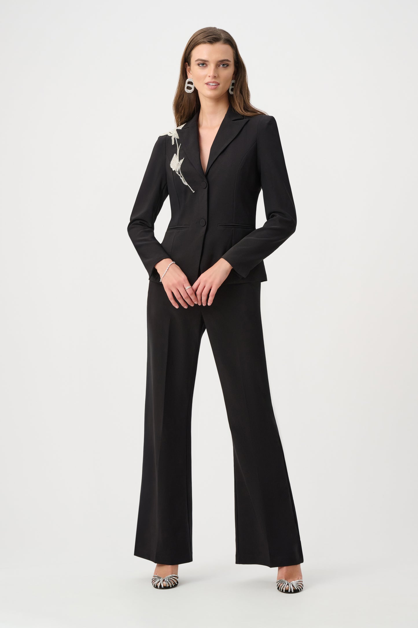 Signature Lux Twill Flared Pull-On Pants. Style JR263746