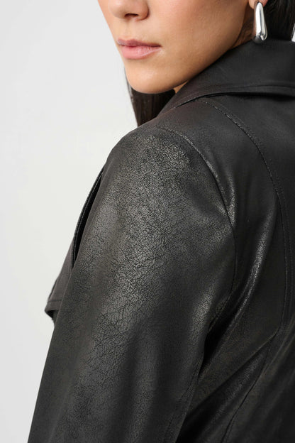Foiled Knit Fitted Jacket. Style JR263908