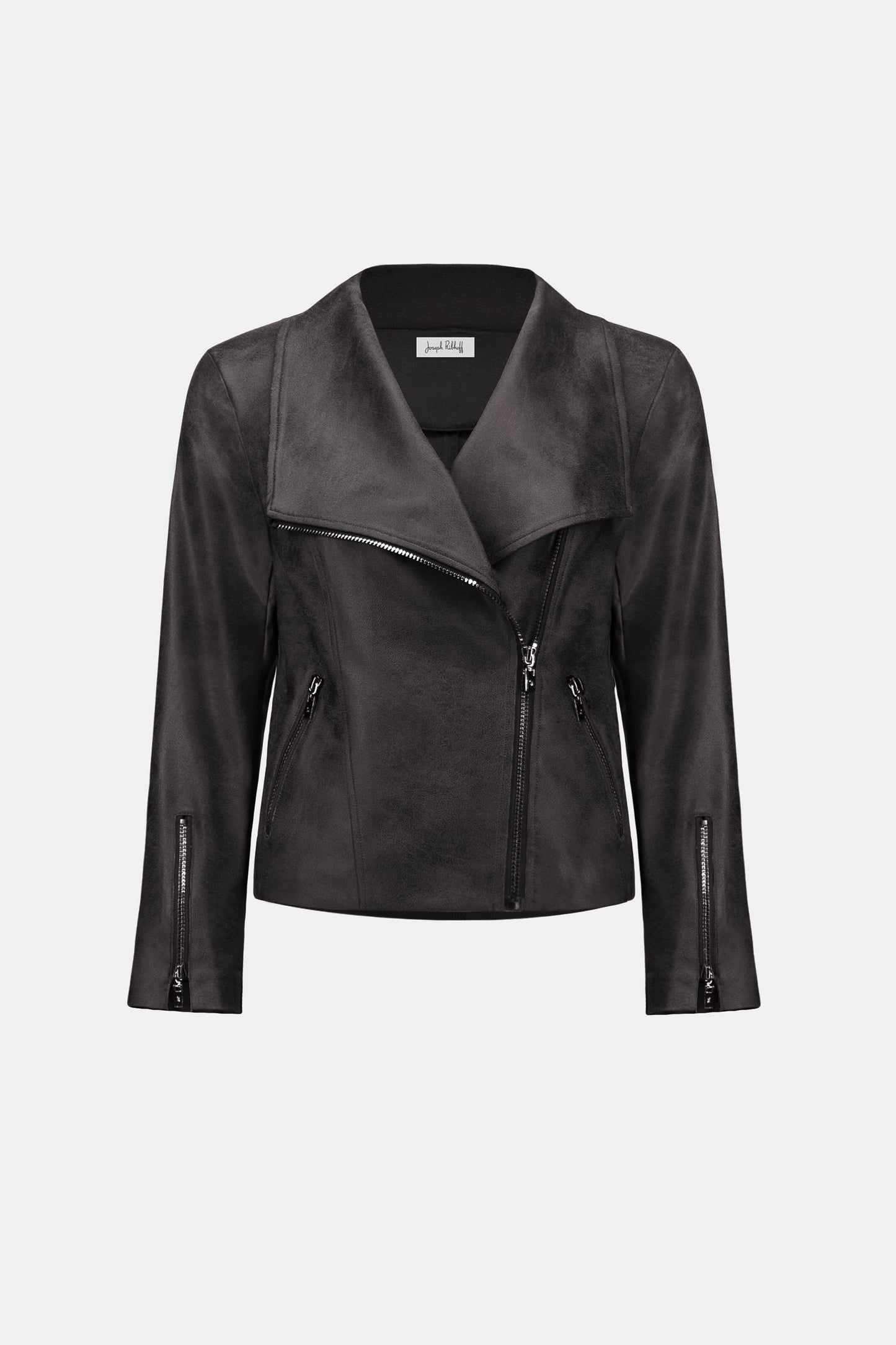 Foiled Knit Fitted Jacket. Style JR263908