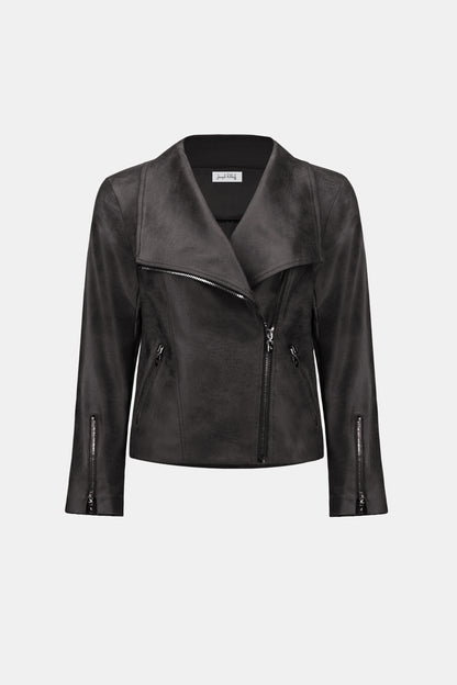 Foiled Knit Fitted Jacket. Style JR263908