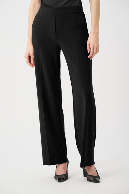 Faux Front Pull-On Wide Leg Pant. Style JR264010