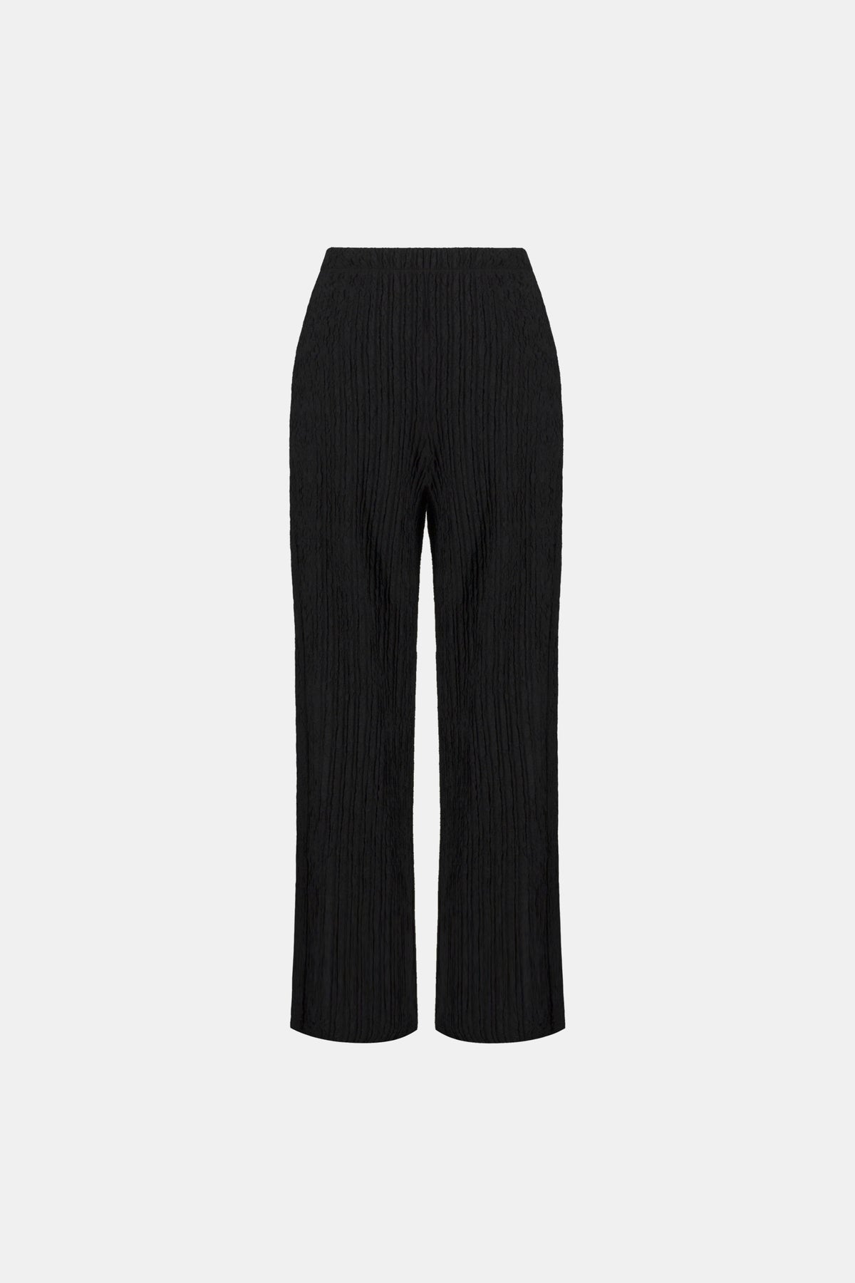 Textured Knit Wide-Leg Pants. Style JR264190