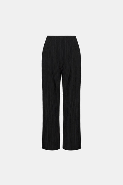 Textured Knit Wide-Leg Pants. Style JR264190