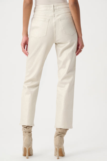 Classic Straight Leg Metallic Jeans. Style JR264913