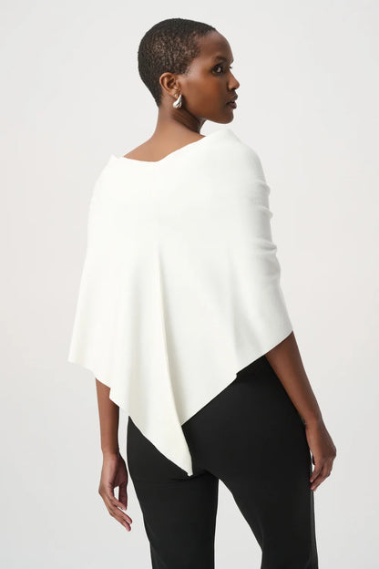 Draped Faux Fur Closure Cover-Up. Style JR264953