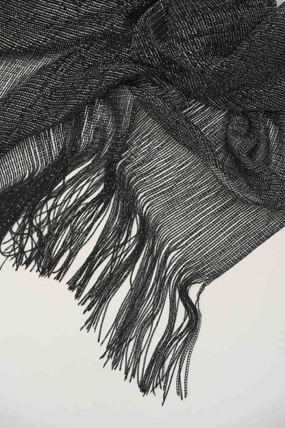 Metallic Fringe Scarf. Style JR264958