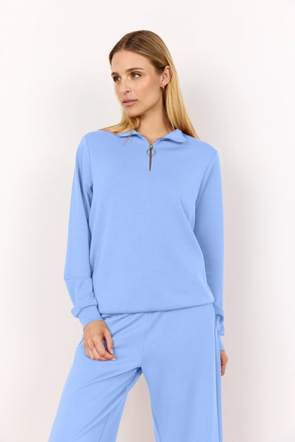 Zip Front Mock Neck Sweater. Style SOYA4PF26598