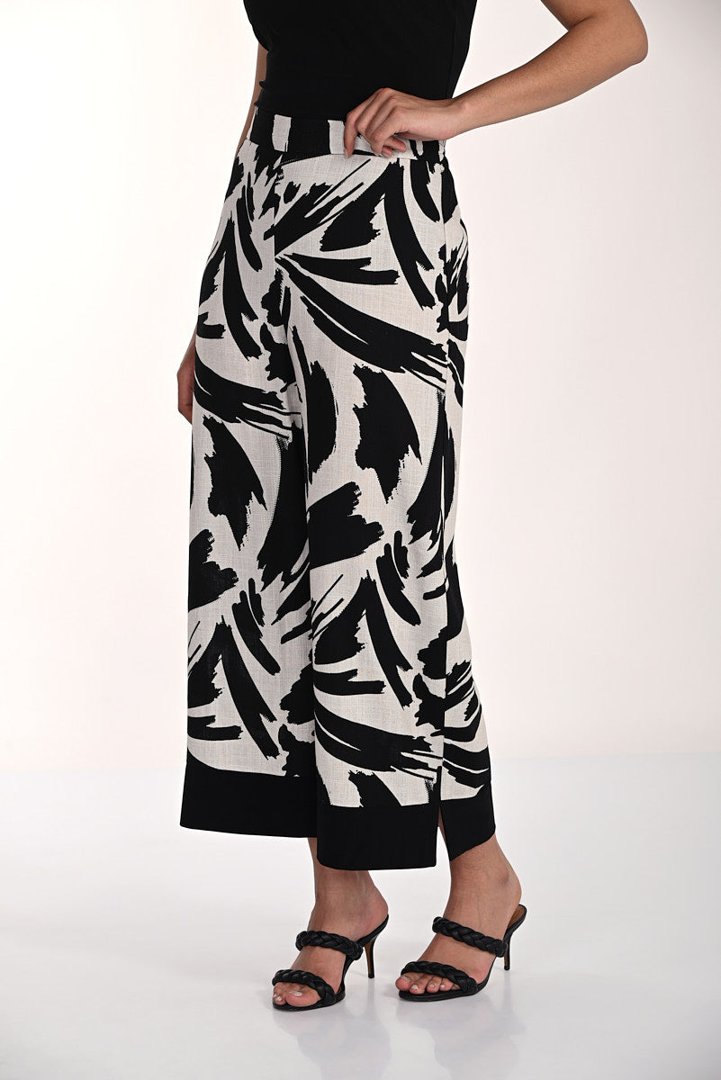 High Waisted Abstract Print Pant. Style FL266310
