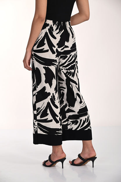 High Waisted Abstract Print Pant. Style FL266310
