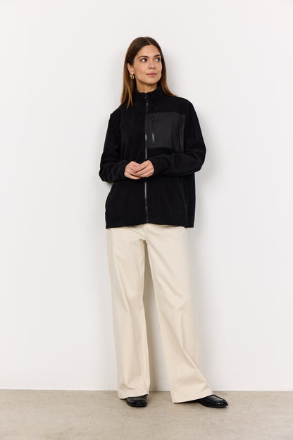 Zip Front Fleece Jacket. Style SOYA4PF26794