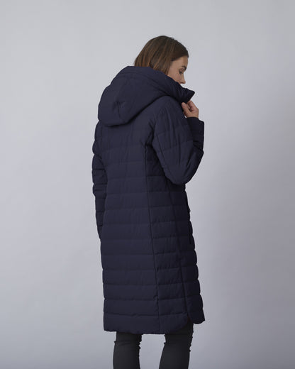 Kiki Quilted Long Side Zip Outerwear. Style JUN2689