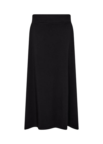 Pull-On Long Black Skirt. Style SOYA4F27268