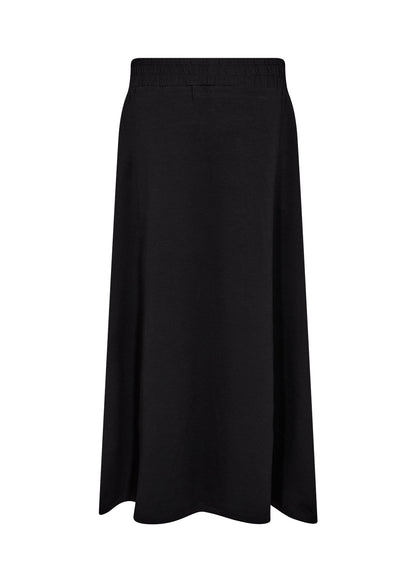 Pull-On Long Black Skirt. Style SOYA4F27268