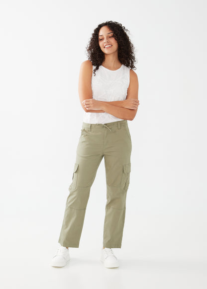 Pull On Wide Leg Cargo Pant. Style FD2732944