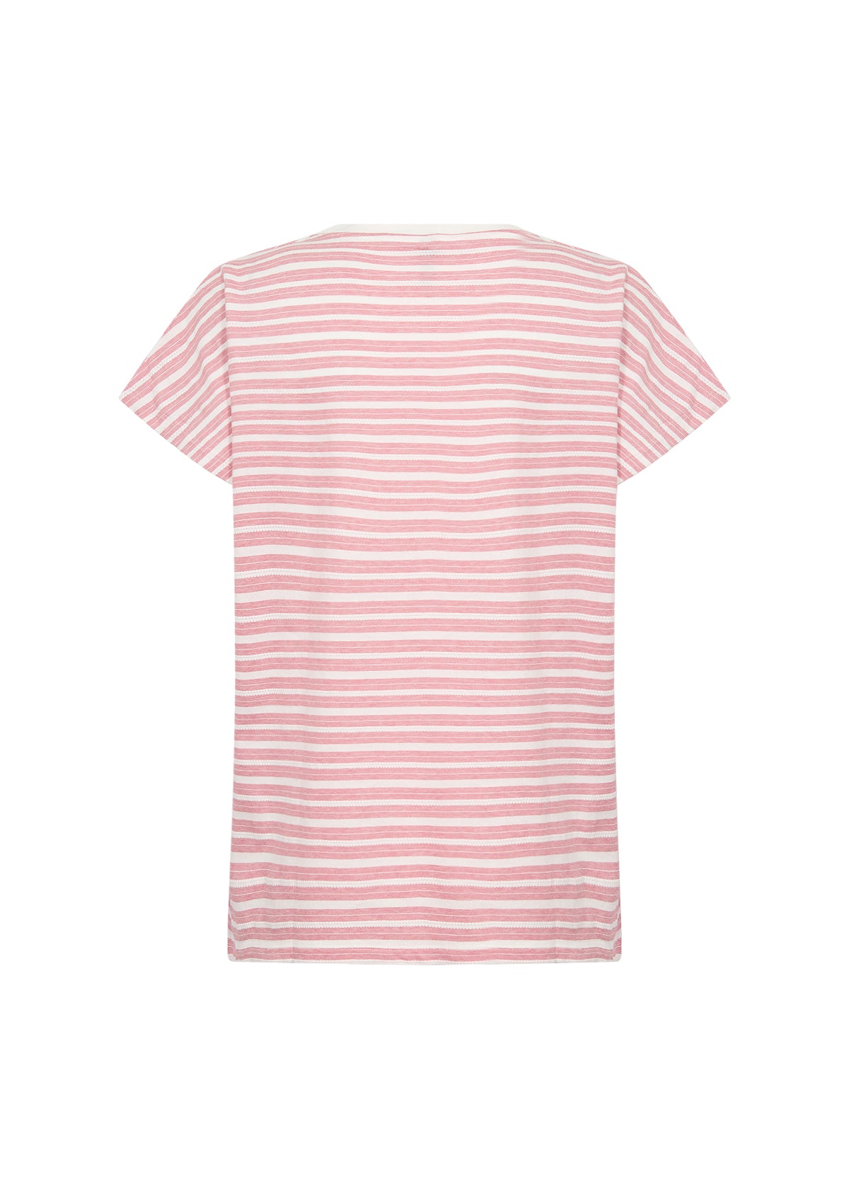 Cotton Lightweight Stripes Short Sleeve Top. Style SOYA27500