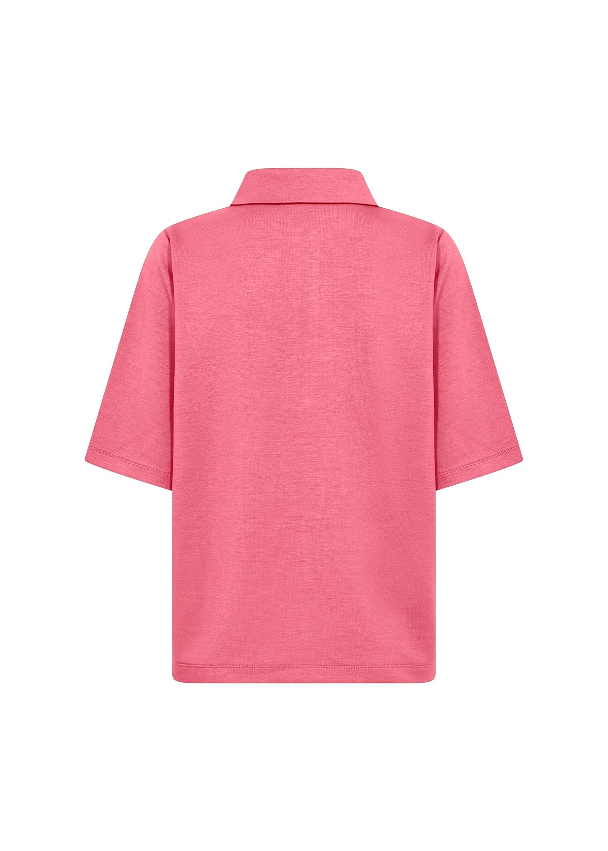 Short Sleeve 1/3 Zip Collared Top. Style SOYA27533