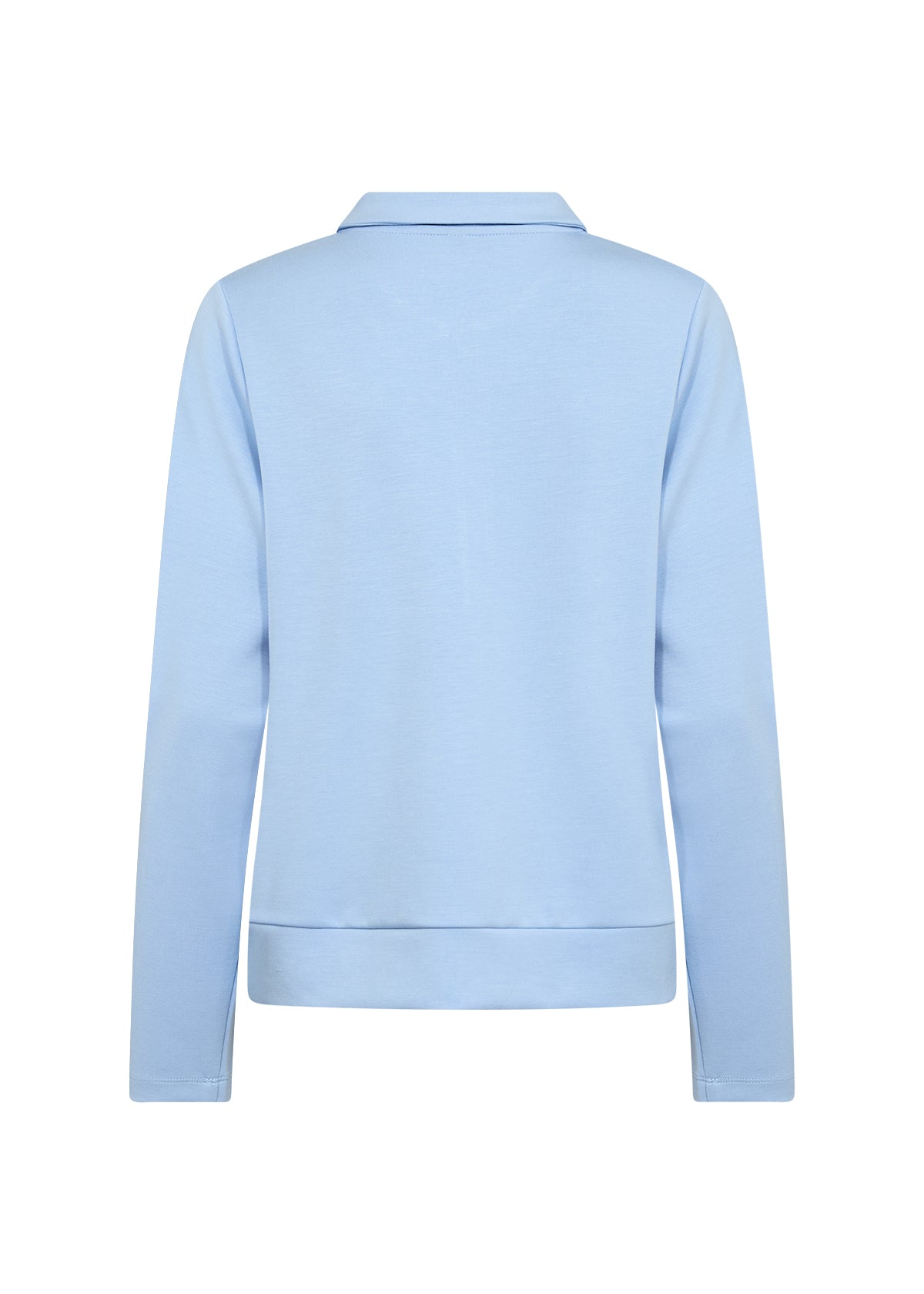 1/3 Zip Collared Long Sleeve Top. Style SOYA27764
