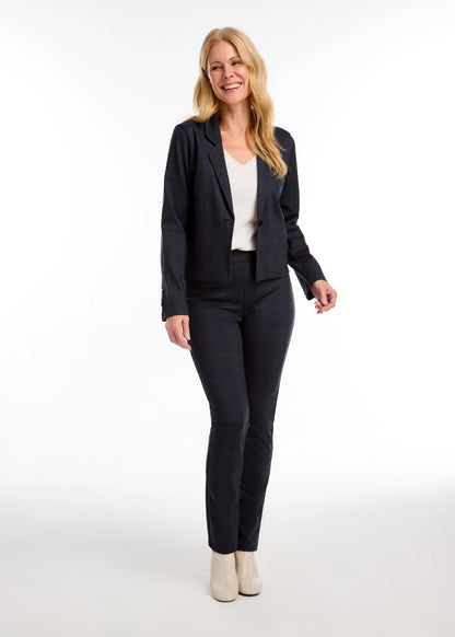 Pull On Slim Leg Check Pant. Style FD2785459