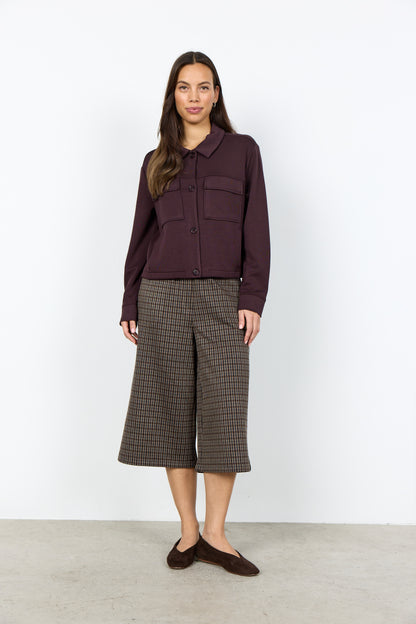 Short Length Modal Button Front Jacket. Style SOYA27858