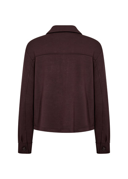 Short Length Modal Button Front Jacket. Style SOYA27858