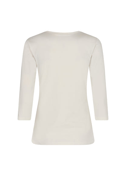 Scoop Neck Fitted Top. Style SOYA3F29033