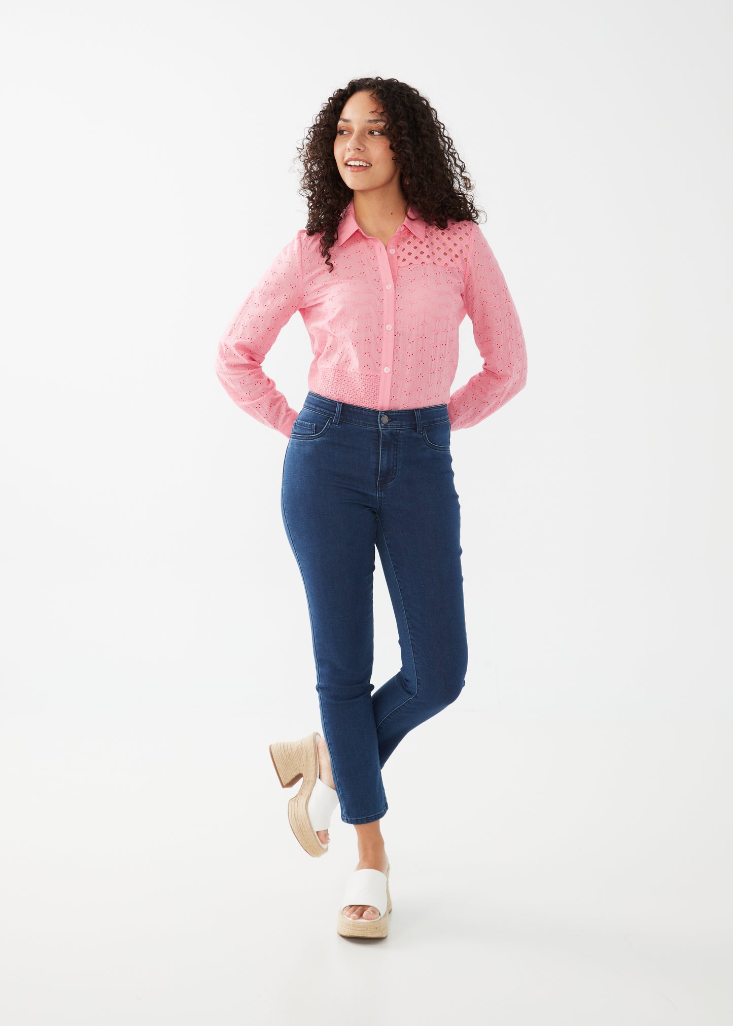 Olivia Slim Ankle Stretch Jean. Style FD2968711