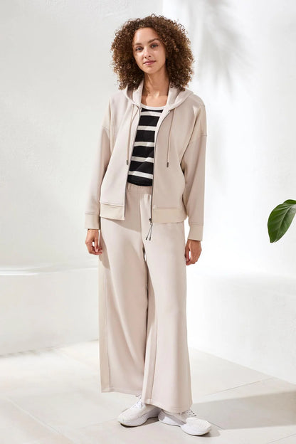 Hooded Zip Up Soft Lightweight Sweater. Style TR3017O-3390