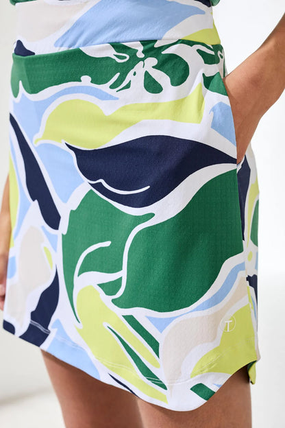 UPF 50+ High Performance Pull-On Print Skort. Style TR3060O-3024