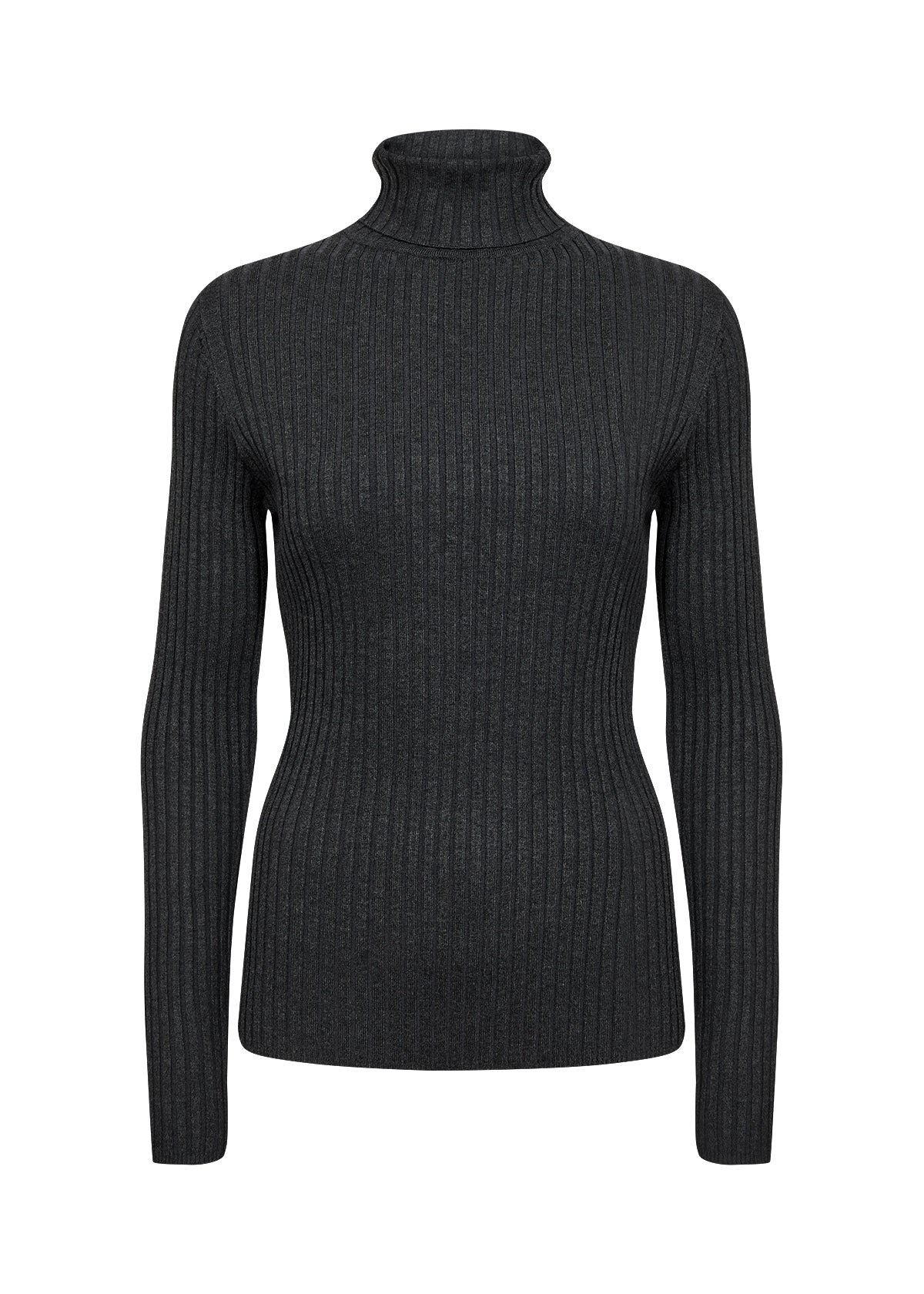 Ribbed Long Sleeve Turtleneck Sweater. Style SOYA33043