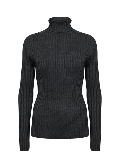 Ribbed Long Sleeve Turtleneck Sweater. Style SOYA33043