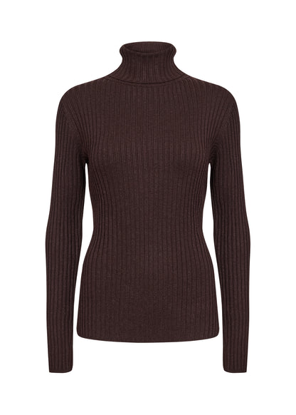 Ribbed Long Sleeve Turtleneck Sweater. Style SOYA33043
