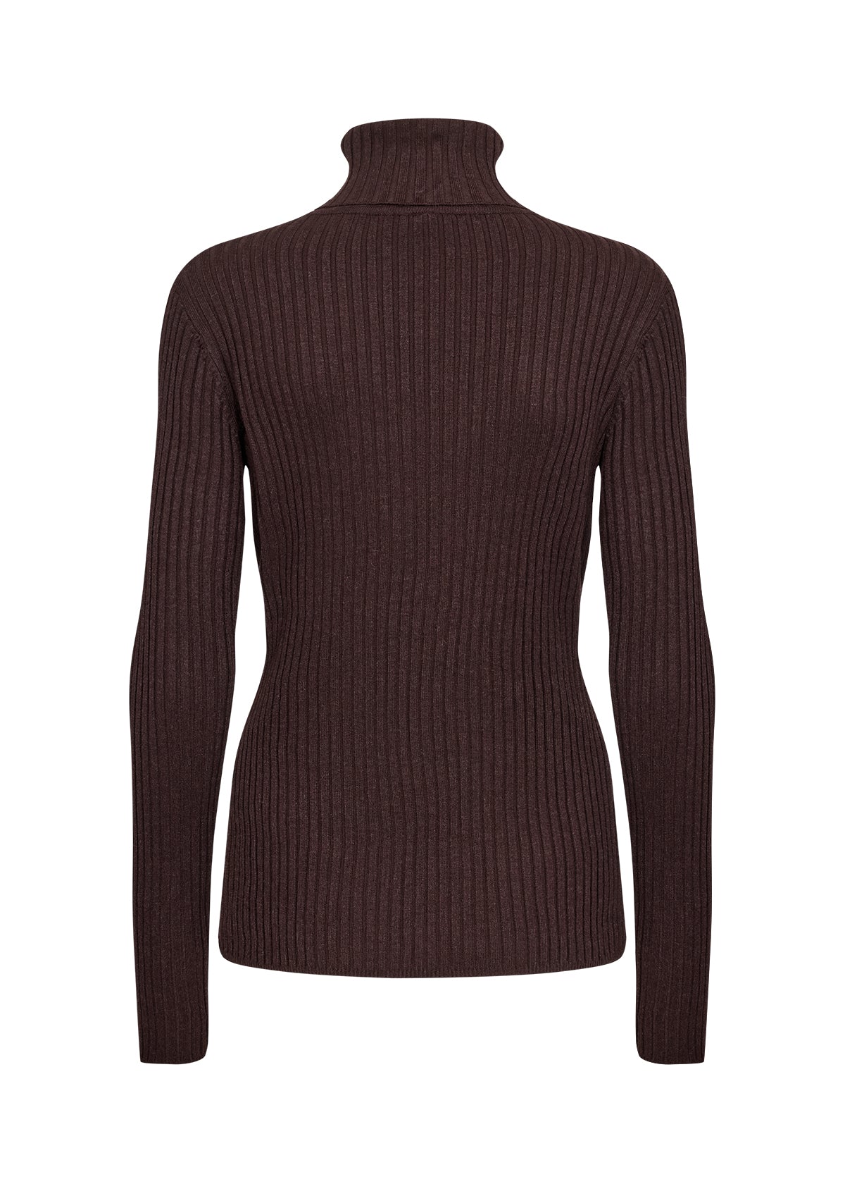 Ribbed Long Sleeve Turtleneck Sweater. Style SOYA33043