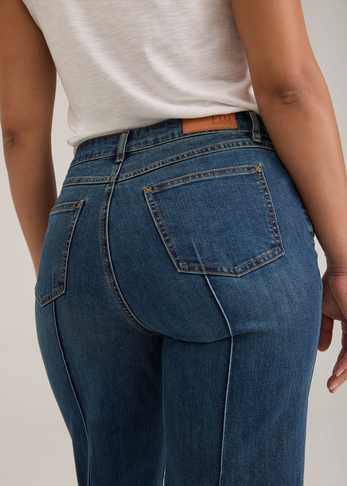 Olivia Wide Leg Ankle Length Jean. Style FD2402779