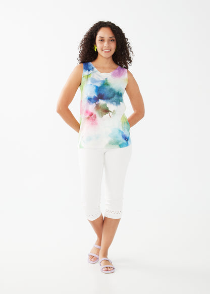 Watercolour Jersey Tank Top. Style FD3450451