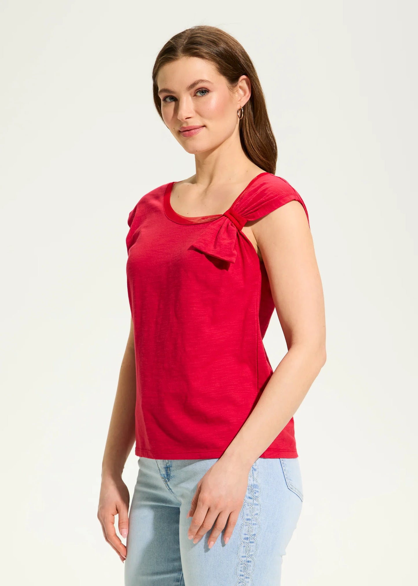 Rouge Knot Neck Top. Style FD3747476