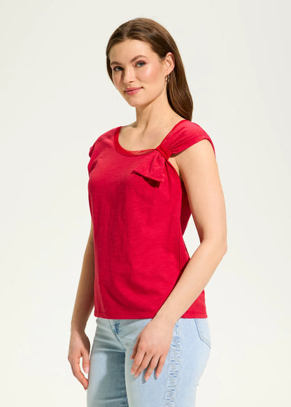 Rouge Knot Neck Top. Style FD3747476