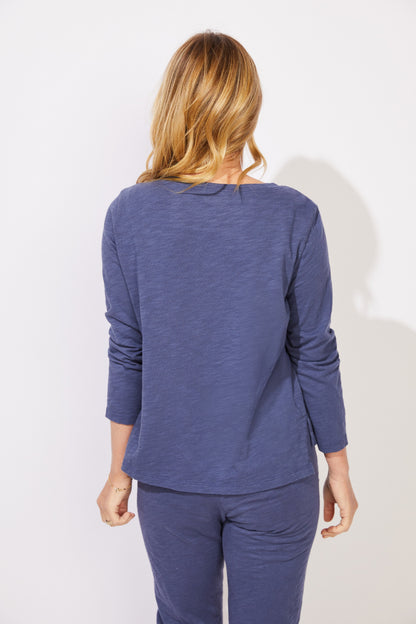 Dragonfly Front Long Sleeve Top. Style ESC41025