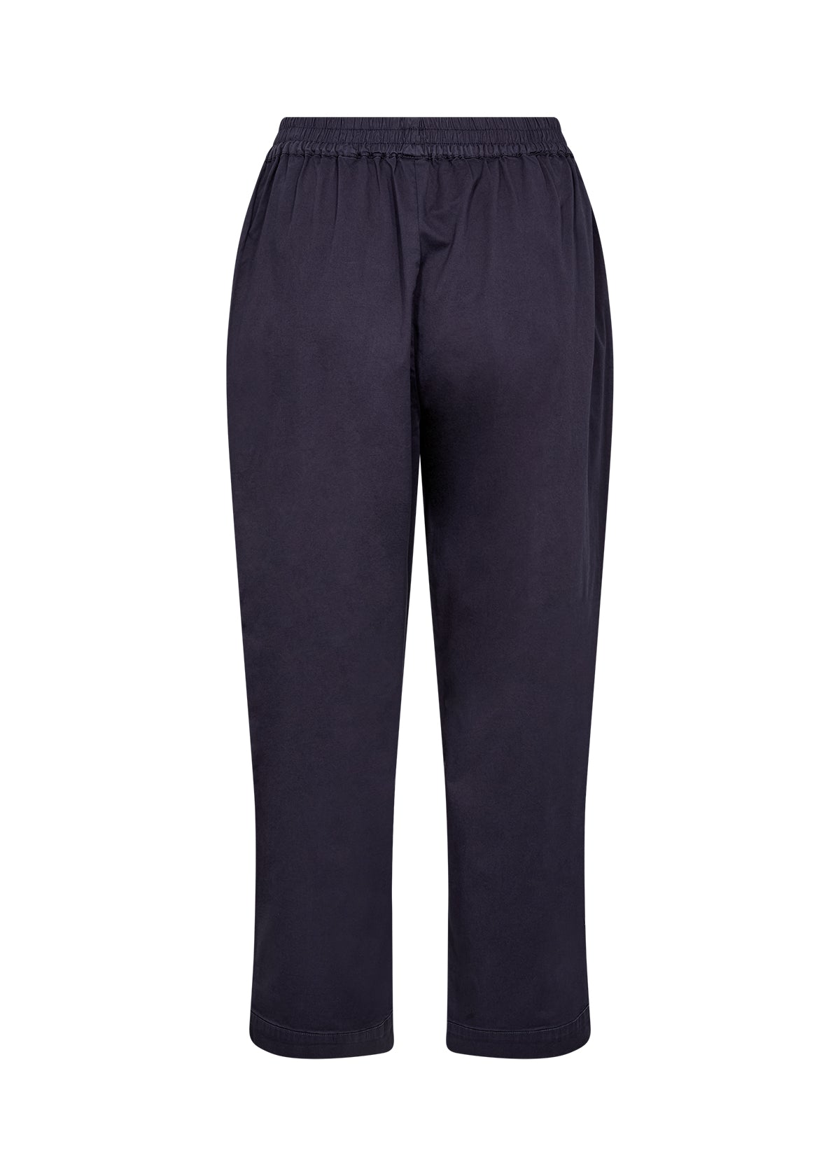 Pull-On Elastic Waistband Cotton Cropped Pant. Style SOYA41678
