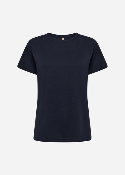 Basic Cotton Short Sleeve Round Neck Top. Style SOYA25689