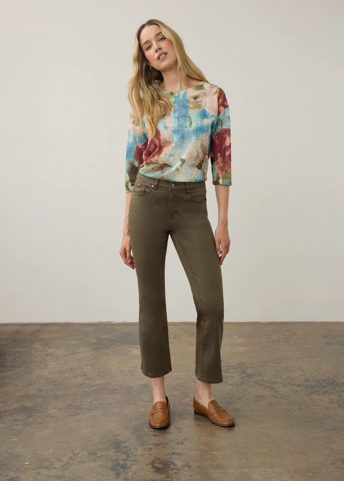 Olivia Ankle Length Bootcut Denim Jean. Style FD2562511