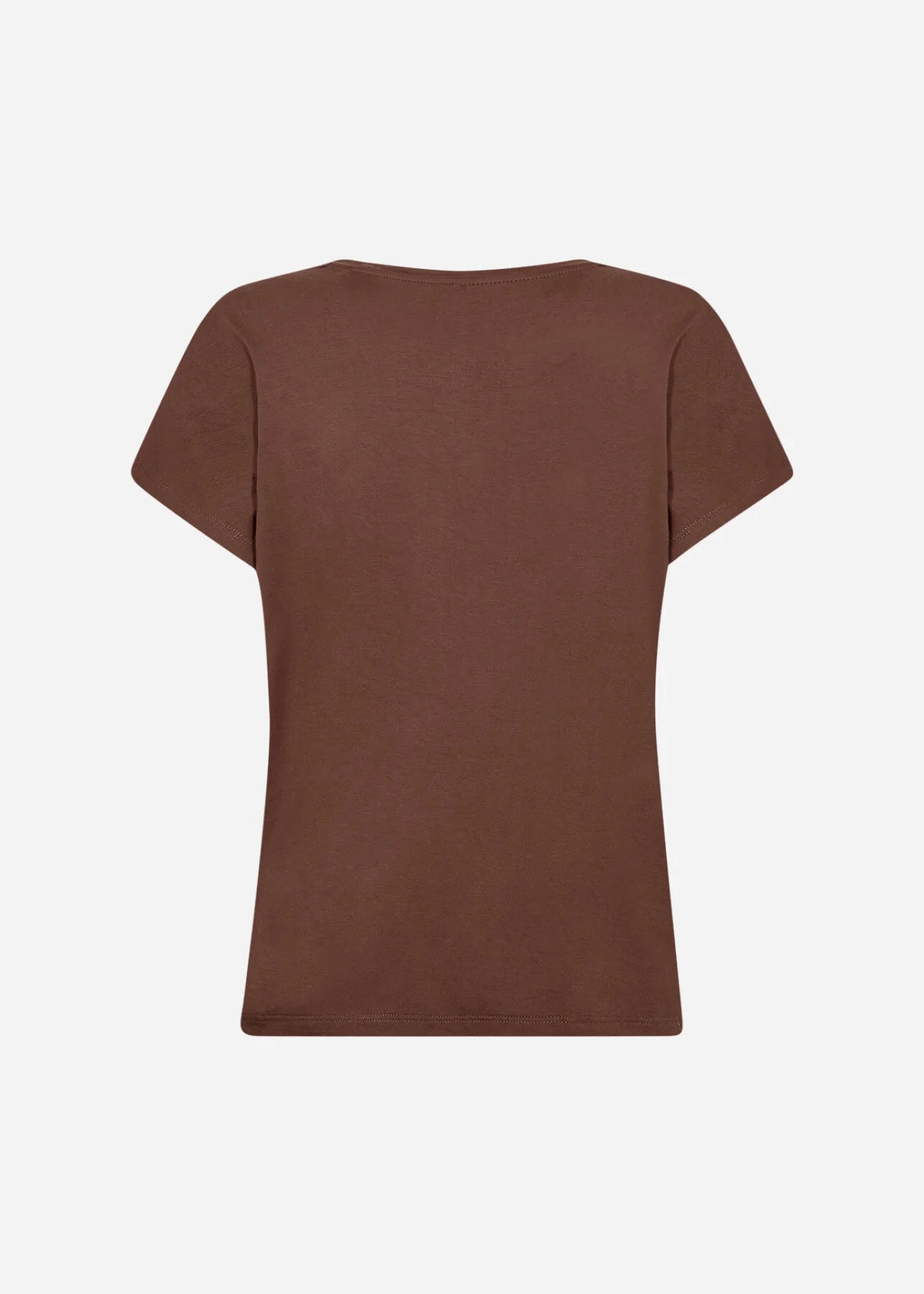 Basic Lightweight Drop Shoulder Short Sleeve Top. Style SOYA29028
