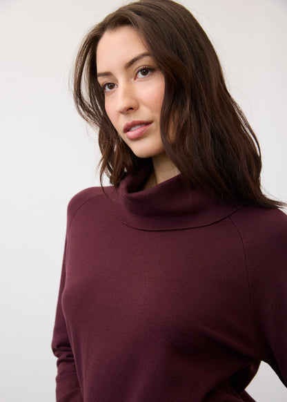 Cowl Neck Pop-Over Sweater. Style FD1492212
