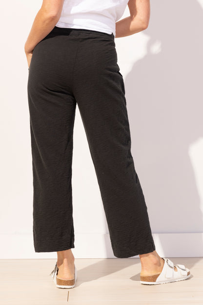 Ocean Front Terry Easy Breezy Cropped Pant. Style ESCE60167