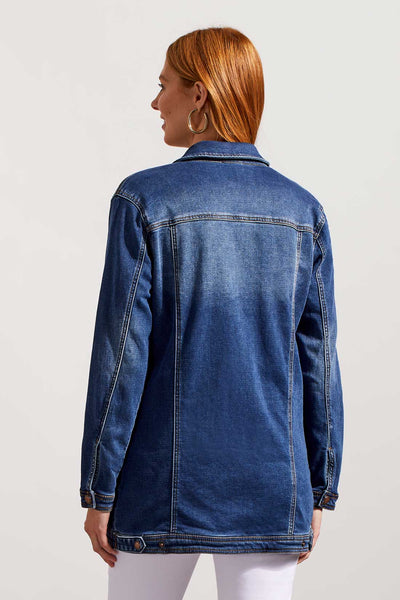 Maxi Stretch Denim Jacket. Style TR6042O-333